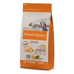 Nature’s Variety Selected  maistas šuniukams su laisvai laikomų vištų mėsa