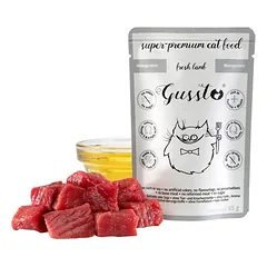 GUSSTO Gussto Fresh Lamb konservai katėms su ėriena, 85g nuotrauka