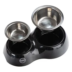 Cosma dvigubas dubenėlis katėms, 250 ml / 750 ml, Ø 13 / Ø 16 cm — 3 nuotrauka