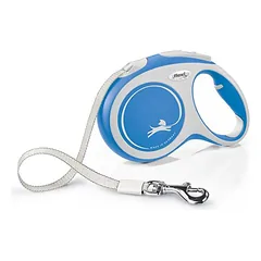 Flexi Comfort pavadis, L, iki 50kg 8m juostelinis, raudonos spalvos — 2 nuotrauka