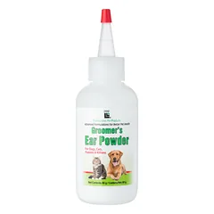 PPP Groomer's Ear Powder - pudra šunų ir kačių ausų priežiūrai ir plaukų šalinimui, 28g — 2 nuotrauka