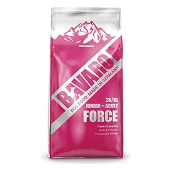 Josera BAVARO FORCE 28/16. Pašaras aktyviems šunims. 18kg