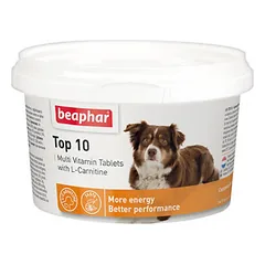 Beaphar TOP 10 For Dogs, 750tab. parduotuvėje petbaze.lt
