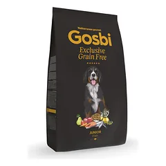 Gosbi begrūdis sausas maistas jauniems šunims Exclusive Grain Free Junior Fish, 12 kg