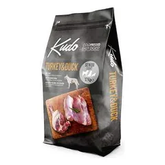 Kudo Turkey & Duck Senior Light sausas maistas šunims, kurie linkę priaugti svorio, 12 kg