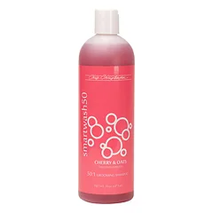 Chris Christensen Smart Wash Cherry & Oats Shampoo - deep cleansing shampoo for dogs and cats, with a cherry oatmeal scent, concentrate 1:50