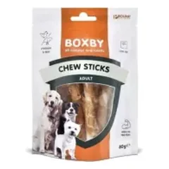 BOXBY Chew Sticks lazdelės apvyniotos vištiena