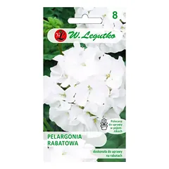 Gama F1 pelargonija - balta