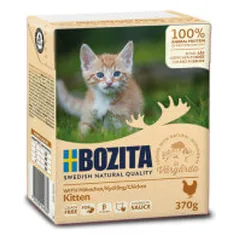 Bozita konservai su vištiena padaže kačiukams - Pet24