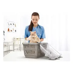 Georplast Rocket transportavimo dėžė katėms, 49x33x33 cm — 5 nuotrauka