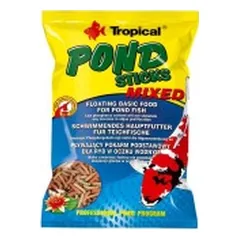 Tropical Pond Sticks Mixed maistas Koi karpiams spalvotomis lazdelėmis 1000 ml