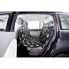 Trixie Car Seat Cover automobilio sėdynės užvalkalas šunims, juoda/smėlio spalvos, 1.40 × 1.45 m