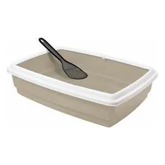 Cat litter box Jumbo cat litter box, mixed colors