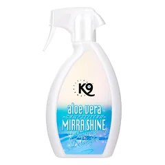 K9 Horse Mirra Shine Spray - antistatinis blizgesio purškiklis, palengvinantis šukavimą, šunims ir arkliams, 500ml — 2 nuotrauka