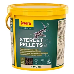 Sera Pond Sturgeon Granules visavertis pašaras tvenkinio eršketams, 3800 ml