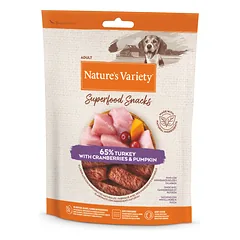 Natures Variety SUPERFOOD skanėstai su kalakutiena  85g
