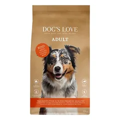 Dog´s Love Adult su jautiena, sausas maistas šunims, > 10 kg — 2 nuotrauka