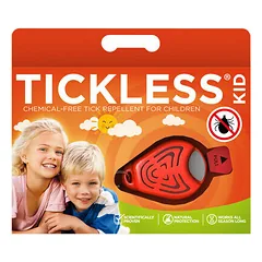 Tickless Kid ultragarsinis erkių atbaidymo prietaisas vaikams (oranžinė) — 2 nuotrauka
