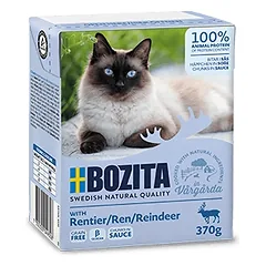 BOZITA Cat Šiaurinis elnias Padaže 370g