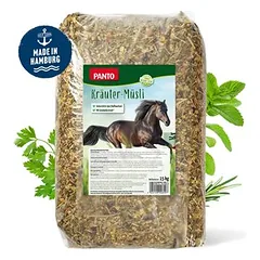 PANTO Kräutermüsli mit Wisan®-Lein – 15 kg Pferdefutter mit Omega-3 & Kräut