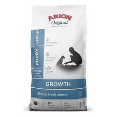 ARION Original Growth Salmon/Fish Puppy Medium 2kg
