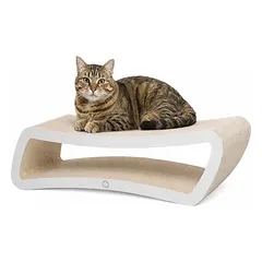 Canadian Cat Company draskymo lentų rinkinys ECLIPSE + PULSAR, L 24 x B 84 x H 23 cm - balta — 4 nuotrauka