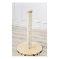 Luxucat SK4 Smėlio Medvilninės Virvės Nagų Draskyklė Katėms su Medvilnine Virve, 88 cm
