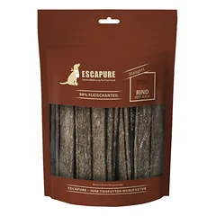 Escapure Stangerl Beef - natūralūs šunų skanėstai, jautienos mėsos juostelės