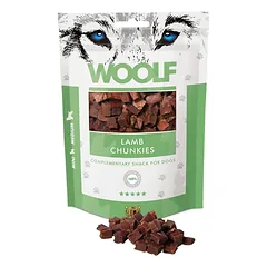 WOOLF Soft Lamb Chunkies skanėstai šunims su ėriena