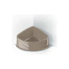 Georplast kampinis dubenėlis Corner Lux Small 20 x 15 x 8 cm, 0,40 l, įvairių spalvų — 4 nuotrauka