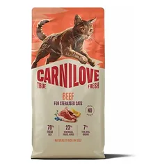 Carnilove Cat True Fresh Sterilised su jautiena, sausas maistas katėms 6 kg — 1 nuotrauka