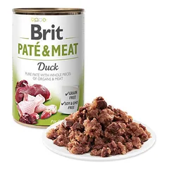 BRIT CARE antienos paštetas su mėsa, drėgnas maistas šunims 400 g — 2 nuotrauka