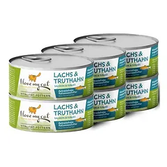 I love my cat Katzenfutter Nass mit Lachs und Truthahn