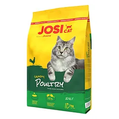 Josera JosiCat Crunchy Chicken sausas maistas suaugusiems katėms su naminių paukščių mėsa, 10 kg