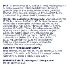 CLUB 4 PAWS Premium Lamb&Rice visavertis pašaras suaugusiems visų veislių šunims, 14 kg — 3 nuotrauka