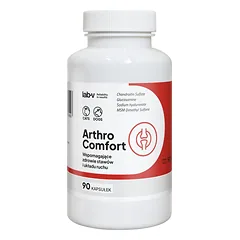 LAB-V Arthro Comfort - visapusiška sąnarių ir kaulų bei raumenų sistemos sveikata šunims ir katėms 90 kapsulių