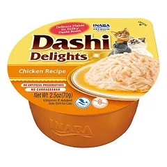 CIAO Dashi Delight plėšyta vištiena sultinyje katėms, 70 g — 2 nuotrauka