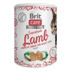 Brit Care Cat skanėstas Superfruits Lamb 100 g