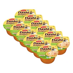 Inaba DASHI papildomas kačių ėdalas - vištienos ir tuno skonio sultinys 12x70 g 