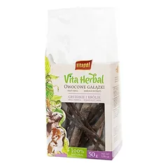 VITAPOL Vita Žolelių skanėstas graužikams ir triušiams Vaisių šakelės 50 g