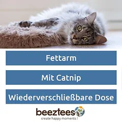 Beeztees Catnip Cookies su tunu, skanėstai katėms, 50 - 79 g — 2 nuotrauka