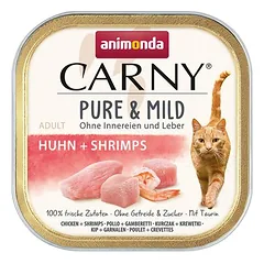 animonda Carny Adult Pure & Mild drėgnas maistas katėms, ekonominė pakuotė 64 x 100 g — 5 nuotrauka