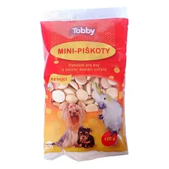 Sausainiai maistas mini Tobby 120 g