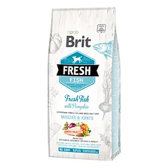 Brit Fresh Fish with Pumpkin Adult Large sausas maistas šunims