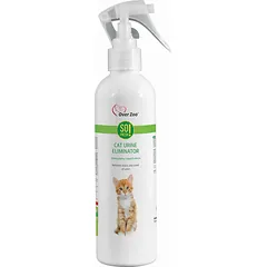 OVER ZOO Toks šviežias! CAT URINE ELIMINATOR Pašalina šlapimo dėmes ir kvapus 250ml