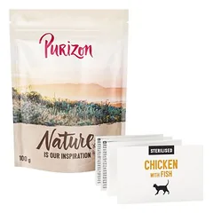 Purizon Cat Sterilised Huhn & Fisch - Original Daily 65% NEW