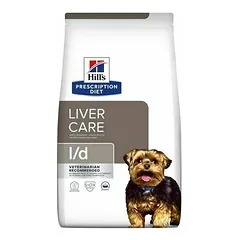 Hill's Prescription Diet Dog L/D Liver Care, veterinarinis maistas šunims 10 kg