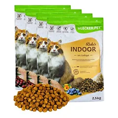 Lecker.Pet® Balu's Indoor Geflügel Katzenfutter Trockenfutter Vollnahrung