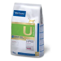 Virbac HPMD U3 veterinarinė dieta katėm URINARY WIB