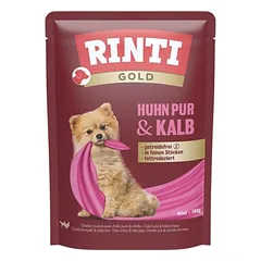 Rinti Gold drėgnas maistas šunims 10 x 100 g